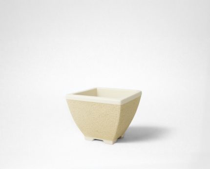 Vaso quadrado em brita liso