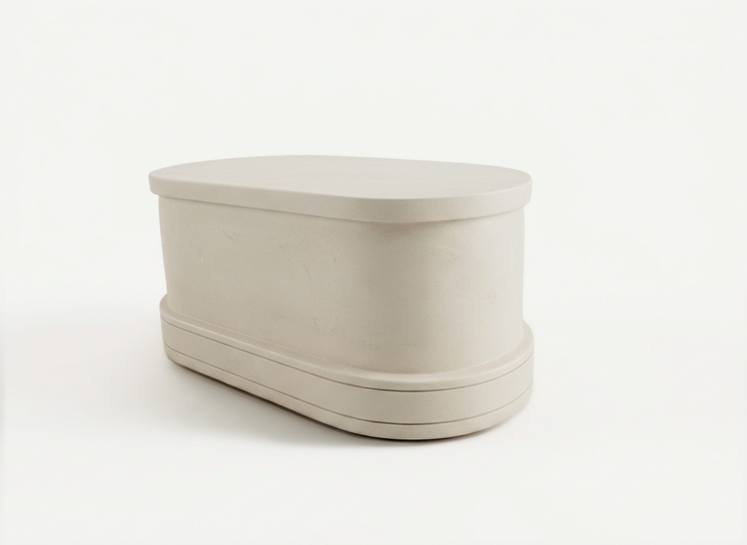 Base para ornamento de jardim em pedra artificial Godinho
