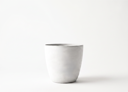 Vaso Porto 30 em cimento natural Godinho Concrete Design