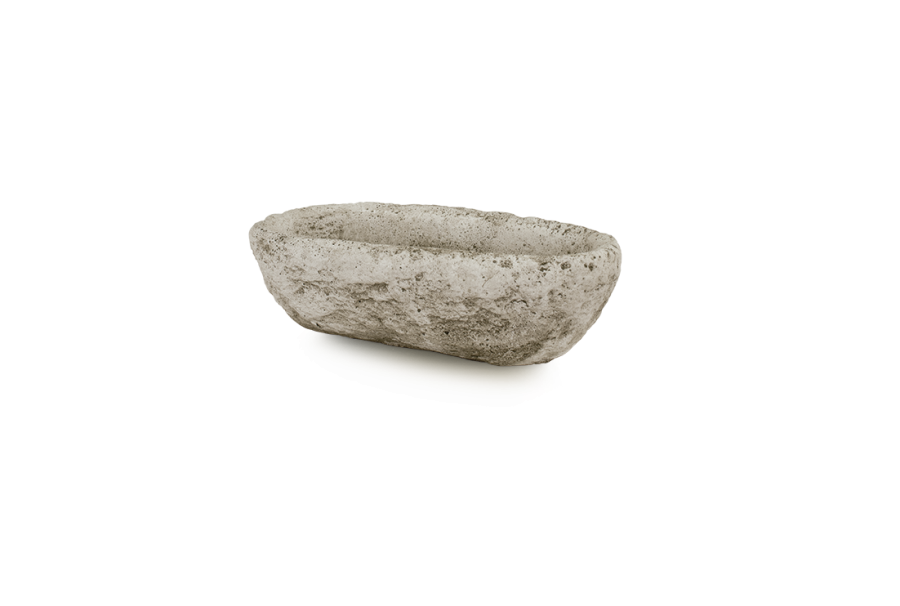 Pia rustica pequena